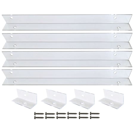 For 26 Wide Shutters Mounting Brackets For PVC, Composite & Wood Shutters